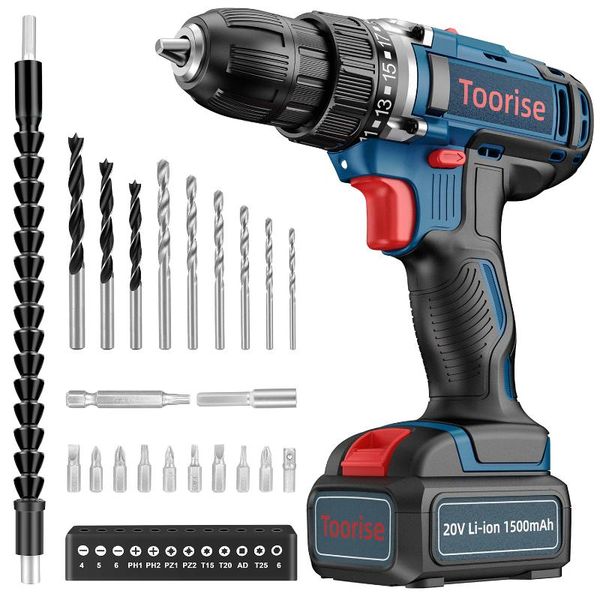 power tool sets 20v cordless drill lithium-ion driver set with 1500mah battery 21+1 torque impact 2 variable speed
power tool sets 20v cordless drill lithium-ion driver set with 1500mah battery 21+1 torque impact 2 variable speed