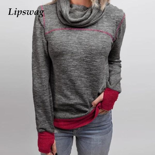 elegant women turtleneck pullover 2021 spring fashion patchwork long sleeve blouse autumn female casual loose shirts blusas women's bl, White
elegant women turtleneck pullover 2021 spring fashion patchwork long sleeve blouse autumn female casual loose shirts blusas women's bl, White