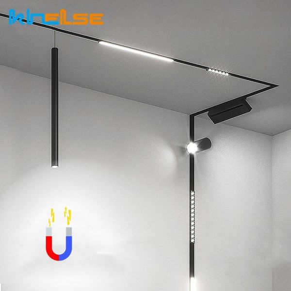 recessed led magnet track lights rail fixture ac110/220v aluminum magnetic ceiling system home indoor lighting series
recessed led magnet track lights rail fixture ac110/220v aluminum magnetic ceiling system home indoor lighting series