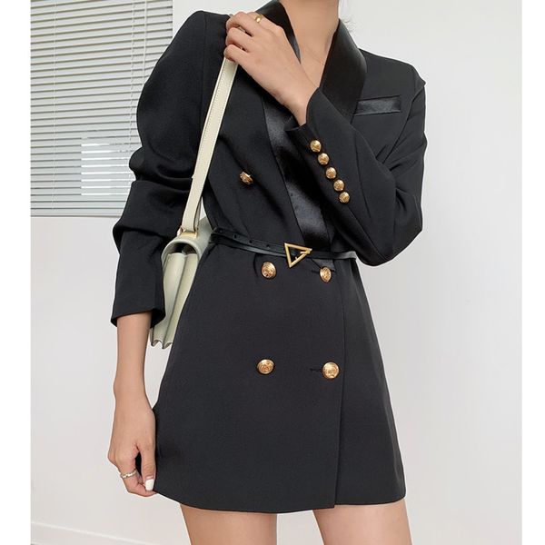 spring sweet women jacket suits outwear simple fashion trend ladies blazer black office coat 210510, White;black
spring sweet women jacket suits outwear simple fashion trend ladies blazer black office coat 210510, White;black