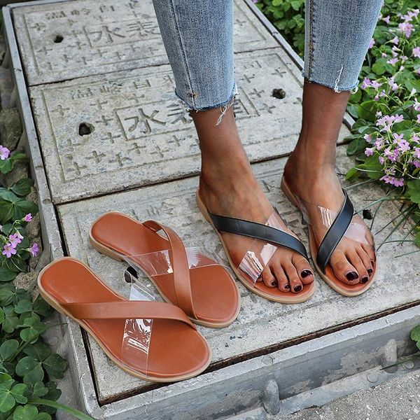 slippers shoes women transparent pantofle low slides soft 2021 summer flat scandals rubber rome casual pu fabric leisure, Black
slippers shoes women transparent pantofle low slides soft 2021 summer flat scandals rubber rome casual pu fabric leisure, Black