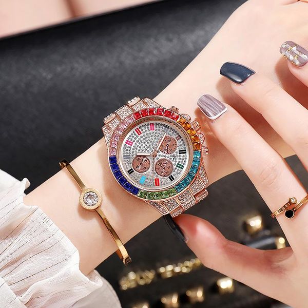 wristwatches european and american ladies diamond watch hip-hop trendy fashion big dial calendar quartz gypsophila, Slivery;brown
wristwatches european and american ladies diamond watch hip-hop trendy fashion big dial calendar quartz gypsophila, Slivery;brown