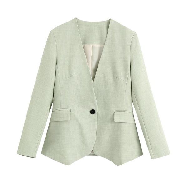 summer french plaid slim casual single v-neck one button blazer women's suits & blazers, White;black
summer french plaid slim casual single v-neck one button blazer women's suits & blazers, White;black