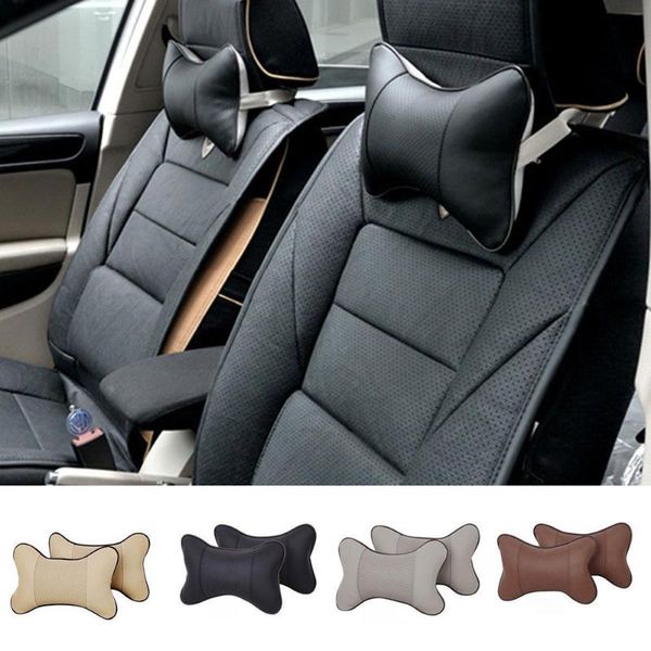 pillow leather car seat headrest head bone pad memory foam neck rest support cushion
pillow leather car seat headrest head bone pad memory foam neck rest support cushion