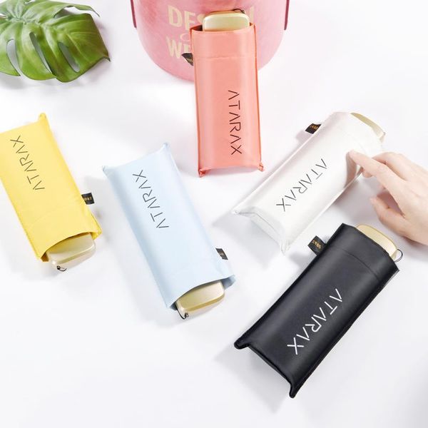 umbrellas sunny and rainy umbrella pocket mini anti uv sun rain windproof light folding portable for women children ultra-thin
umbrellas sunny and rainy umbrella pocket mini anti uv sun rain windproof light folding portable for women children ultra-thin