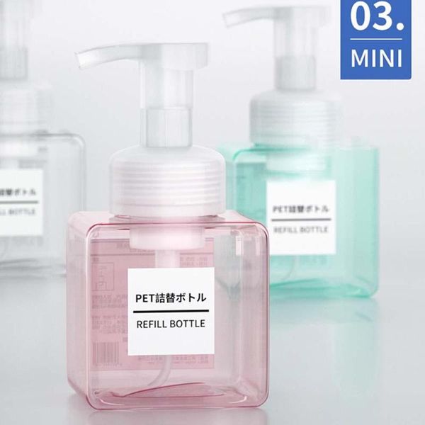 liquid soap dispenser portable 250ml bottle bathroom shampoo press type shower gel divided empty
liquid soap dispenser portable 250ml bottle bathroom shampoo press type shower gel divided empty
