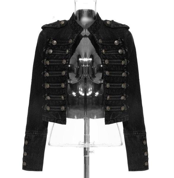 women's jackets 2021 spring fall jeans chic biker woman's jacket b605, Black;brown 
women's jackets 2021 spring fall jeans chic biker woman's jacket b605, Black;brown