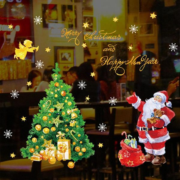 wall stickers christmas decoration window creative santa claus snowflake festival party home decor
wall stickers christmas decoration window creative santa claus snowflake festival party home decor
