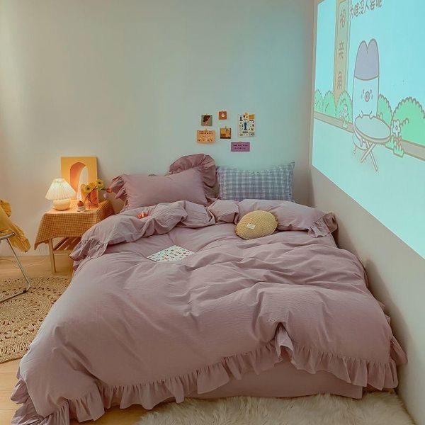bedding sets dusty pink grey washed cotton duvet cover king ultra soft 100% natural solid 4pcs set bed sheet pillowcases
bedding sets dusty pink grey washed cotton duvet cover king ultra soft 100% natural solid 4pcs set bed sheet pillowcases