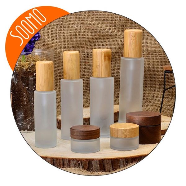 storage bottles & jars 120ml frosted glass cosmetic container emulsion spray pump empty bottle cream jar with eco friendly wood bamboo cap p
storage bottles & jars 120ml frosted glass cosmetic container emulsion spray pump empty bottle cream jar with eco friendly wood bamboo cap p