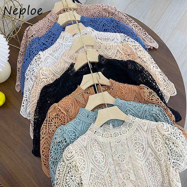 neploe elegant lace hollow out work style ol blouse women o neck short sleeve pullover blusas summer solid shirt femme 210510, White
neploe elegant lace hollow out work style ol blouse women o neck short sleeve pullover blusas summer solid shirt femme 210510, White