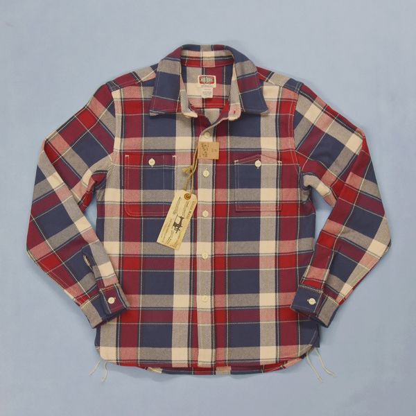 blouses bob dong ultra heavy plaid men's workwear long sleeved checked shirts, White;black
blouses bob dong ultra heavy plaid men's workwear long sleeved checked shirts, White;black
