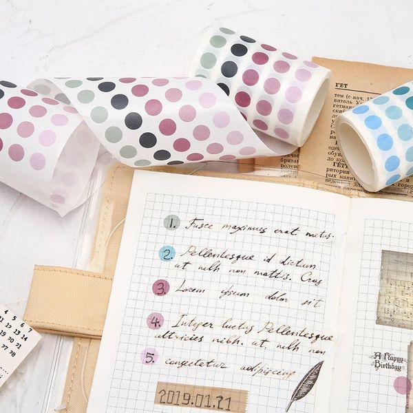 gift wrap color dot labels 60mmx3m base elements decorative adhesive tape diy scrapbooking sticker
gift wrap color dot labels 60mmx3m base elements decorative adhesive tape diy scrapbooking sticker