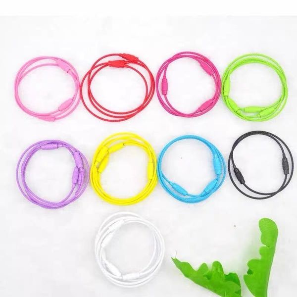 keychains 5pc creative color rope key ring diy accessories multifunctional pendant of postage, Silver
keychains 5pc creative color rope key ring diy accessories multifunctional pendant of postage, Silver