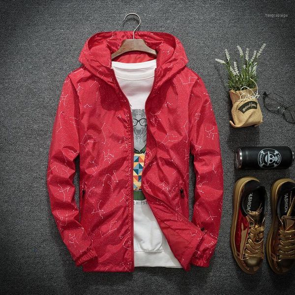 men's jackets men coat outwear jacket windbreaker printed spring autumn fashion hip hop hooded casual male thin, Black;brown
men's jackets men coat outwear jacket windbreaker printed spring autumn fashion hip hop hooded casual male thin, Black;brown