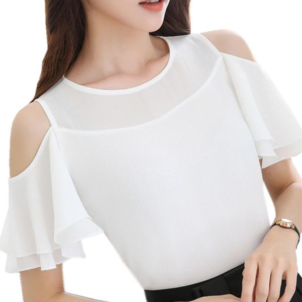 ladies causal off shoulder ruffles shirts women's white chiffon blouses women camisas female bluas blouse shirt 896b
ladies causal off shoulder ruffles shirts women's white chiffon blouses women camisas female bluas blouse shirt 896b