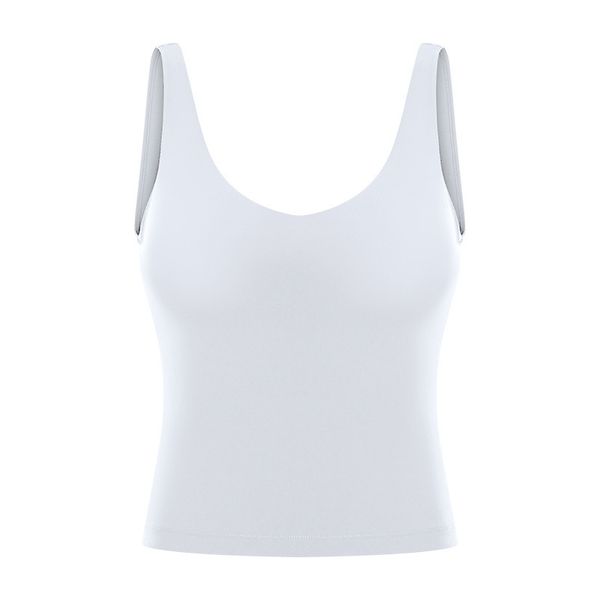 women's inner padd yoga tank with bra lu-70 woman sports short vests fitness running shirt gym workout, Gray
women's inner padd yoga tank with bra lu-70 woman sports short vests fitness running shirt gym workout, Gray