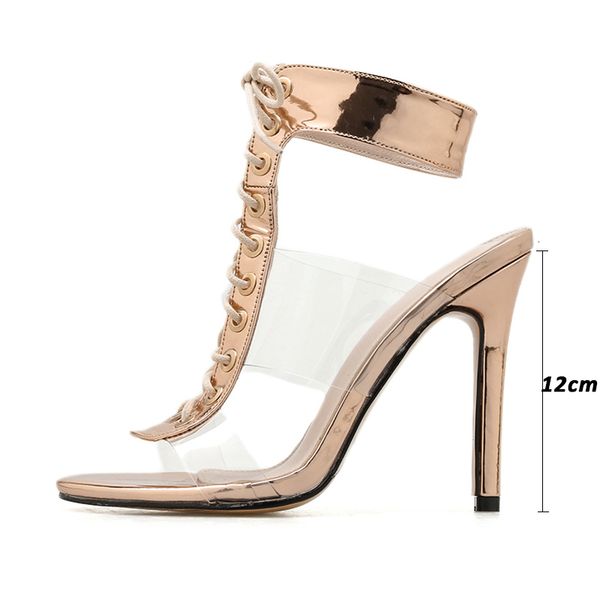 slippers clear pvc transparent gladiator sandals peep toe lace-up shoes woman high heels women silver gold iuuj, Black
slippers clear pvc transparent gladiator sandals peep toe lace-up shoes woman high heels women silver gold iuuj, Black