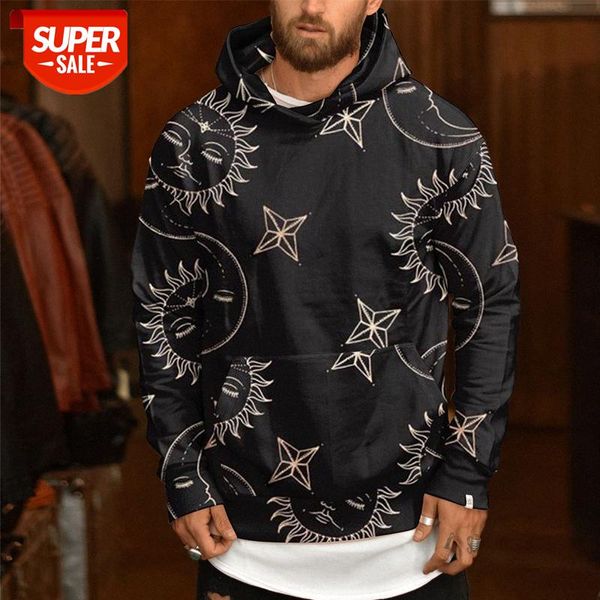 autumn jacket men's trend hooded printing loose casual sweater men #re2a, Black
autumn jacket men's trend hooded printing loose casual sweater men #re2a, Black