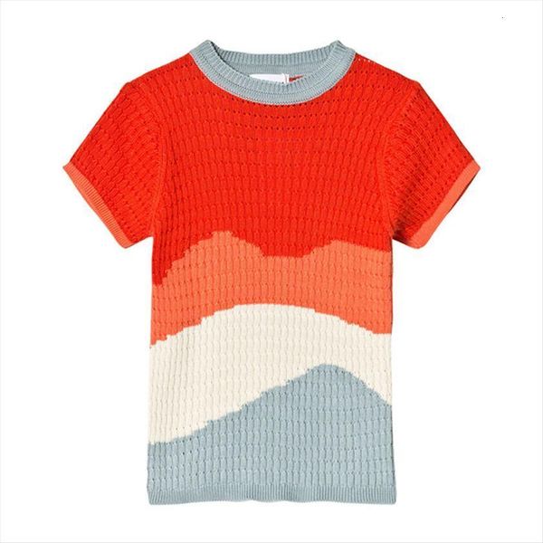 children short sleeve wave sweater kids boys girls knitted fashion summer rt511, Blue
children short sleeve wave sweater kids boys girls knitted fashion summer rt511, Blue