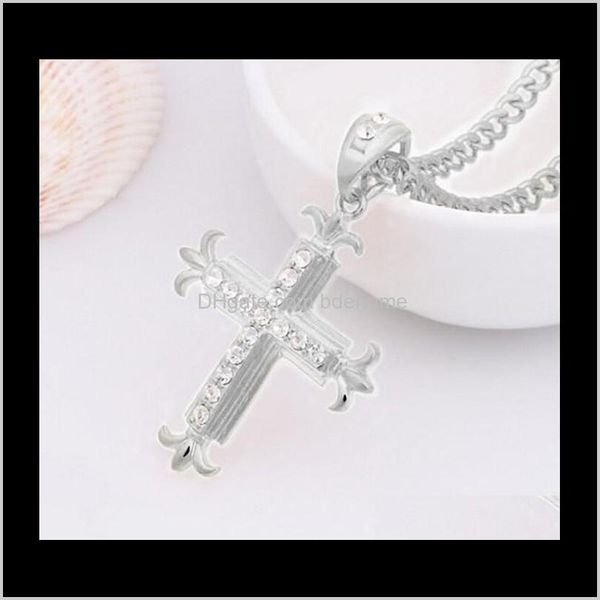 pendant necklaces jewelry drop delivery fashion jewellery ch crucifix gold plated product rhinestone, Silver
pendant necklaces jewelry drop delivery fashion jewellery ch crucifix gold plated product rhinestone, Silver