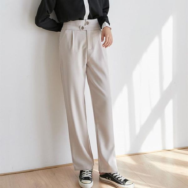 alien kitty 2021 autumn solid women long pants casual female trouser wide leg high waist office lady business straight all match women', Black;white
alien kitty 2021 autumn solid women long pants casual female trouser wide leg high waist office lady business straight all match women', Black;white
