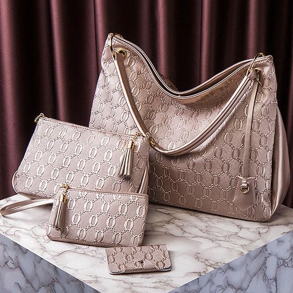 cross body fashion women bag handle bags lady shoulder set pu leather women's messenger 4pcs/set for female
cross body fashion women bag handle bags lady shoulder set pu leather women's messenger 4pcs/set for female