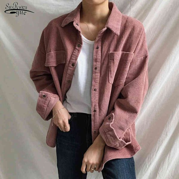 autumn korean-style loose corduroy coats womens jackets casual cardigan women clothing plus size winter blouse 11537 210508, Black;brown
autumn korean-style loose corduroy coats womens jackets casual cardigan women clothing plus size winter blouse 11537 210508, Black;brown