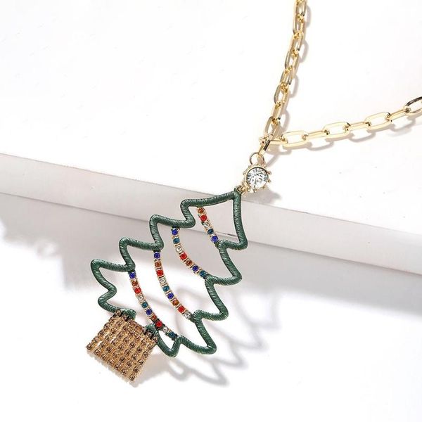 fashion creative christmas tree pendant necklace women girls cute jewelry gifts necklaces, Silver
fashion creative christmas tree pendant necklace women girls cute jewelry gifts necklaces, Silver