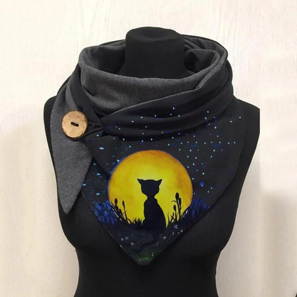 scarves scarf women hijab designer clothes bandana fashion winter cat print button soft wrap casual warm shawls fast ship, Blue;gray
scarves scarf women hijab designer clothes bandana fashion winter cat print button soft wrap casual warm shawls fast ship, Blue;gray