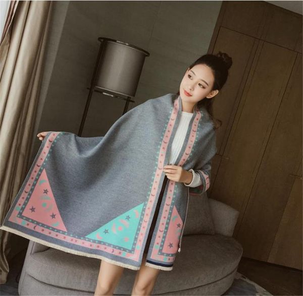 scarves women scarf winter autumn woman wrap shawl thick women's warm cotton cashmere wool blended knit brushed poncho, Blue;gray
scarves women scarf winter autumn woman wrap shawl thick women's warm cotton cashmere wool blended knit brushed poncho, Blue;gray