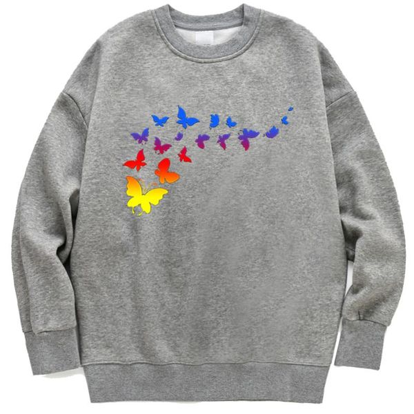 women's hoodies & sweatshirts flying colorful butterflies hoody womens fashion street prints hoodie crewneck casual warm sweatshirt fle, Black
women's hoodies & sweatshirts flying colorful butterflies hoody womens fashion street prints hoodie crewneck casual warm sweatshirt fle, Black
