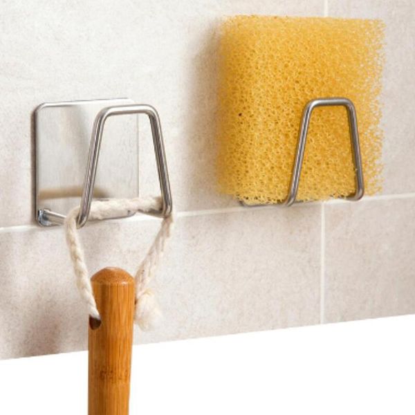 hooks & rails kitchen stainless steel sponge holder brush soap dishwashing liquid drainer bathroom sundries organizers
hooks & rails kitchen stainless steel sponge holder brush soap dishwashing liquid drainer bathroom sundries organizers