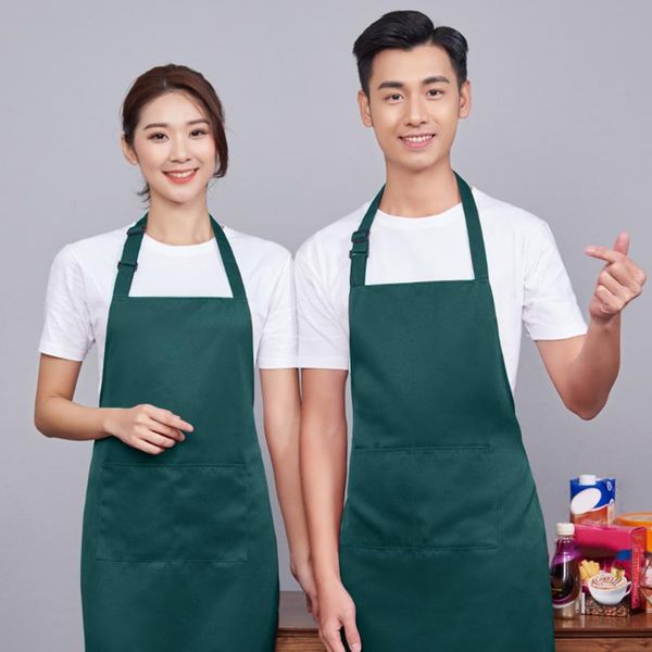 solid bib apron with 2 pockets restaurant kitchen chef clothes adjustable stain resistant breathable canvas cooking aprons
solid bib apron with 2 pockets restaurant kitchen chef clothes adjustable stain resistant breathable canvas cooking aprons