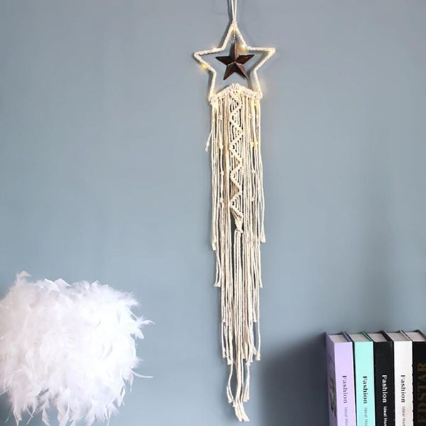 nordic handmade moon star dream catcher bohemian hanging ornament home bedroom wall mounted decoration crafts decorative objects & figurines
nordic handmade moon star dream catcher bohemian hanging ornament home bedroom wall mounted decoration crafts decorative objects & figurines