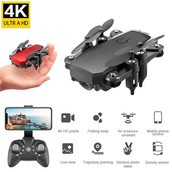 lf606 mini rc drone with 0.3mp 2mp 5mp 4k hd wifi fpv camera drones height holding mode foldable quadrotor dron toys
lf606 mini rc drone with 0.3mp 2mp 5mp 4k hd wifi fpv camera drones height holding mode foldable quadrotor dron toys