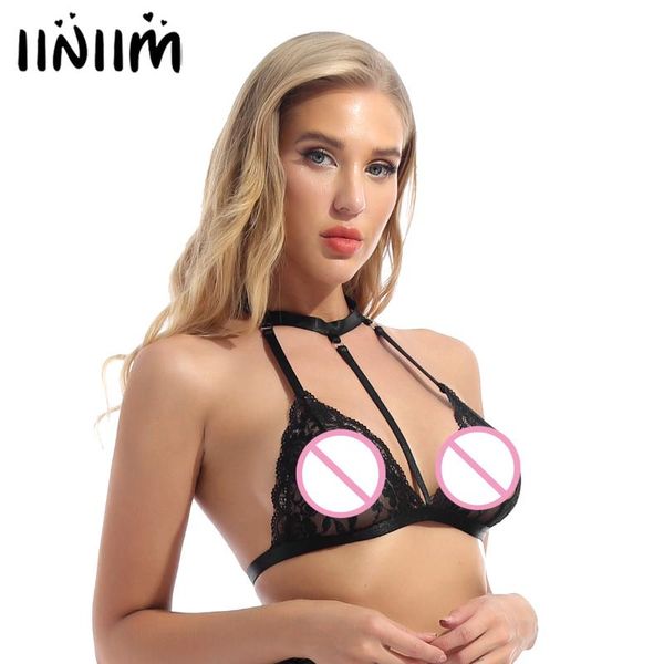 bras women exotic see-through lace unlined wireless bra ladies halter neck strappy hollow out lingerie brassiere, Red;black
bras women exotic see-through lace unlined wireless bra ladies halter neck strappy hollow out lingerie brassiere, Red;black