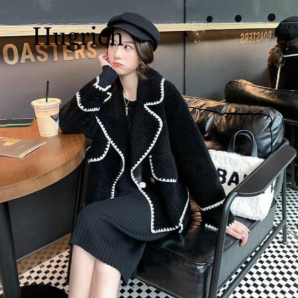 women's jackets faux fur coat women 2021 autumn winter casual warm furry jacket female plush overcoat pocket veste femme, Black;brown
women's jackets faux fur coat women 2021 autumn winter casual warm furry jacket female plush overcoat pocket veste femme, Black;brown
