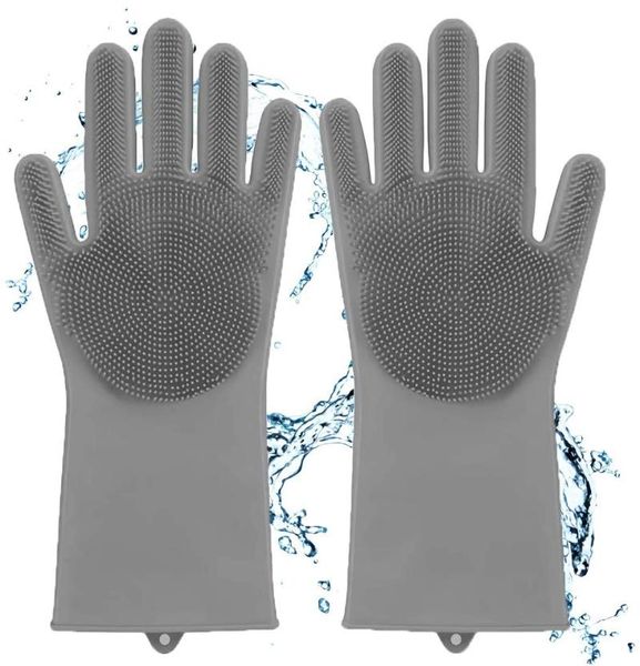 disposable gloves 1 pair reusable silicone dishwashing rubber scrubbing for dishes, wash cleaning kitchen bathroom
disposable gloves 1 pair reusable silicone dishwashing rubber scrubbing for dishes, wash cleaning kitchen bathroom