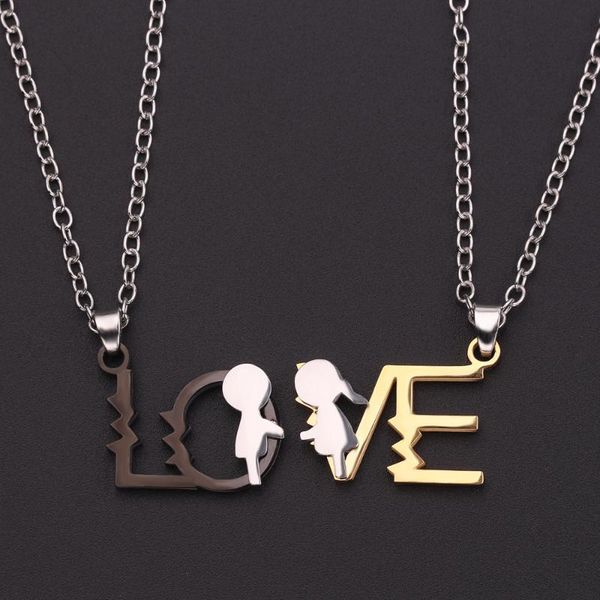 pendant necklaces wangaiyao love memory happy romantic couple necklace fashion personality alloy material two-color men and women necklac, Silver
pendant necklaces wangaiyao love memory happy romantic couple necklace fashion personality alloy material two-color men and women necklac, Silver