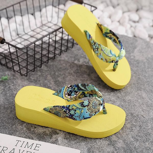 women's slippers 2021 the listing flip flop bohemian style summer fashion high heel beach sandals 3 colors available, Black
women's slippers 2021 the listing flip flop bohemian style summer fashion high heel beach sandals 3 colors available, Black