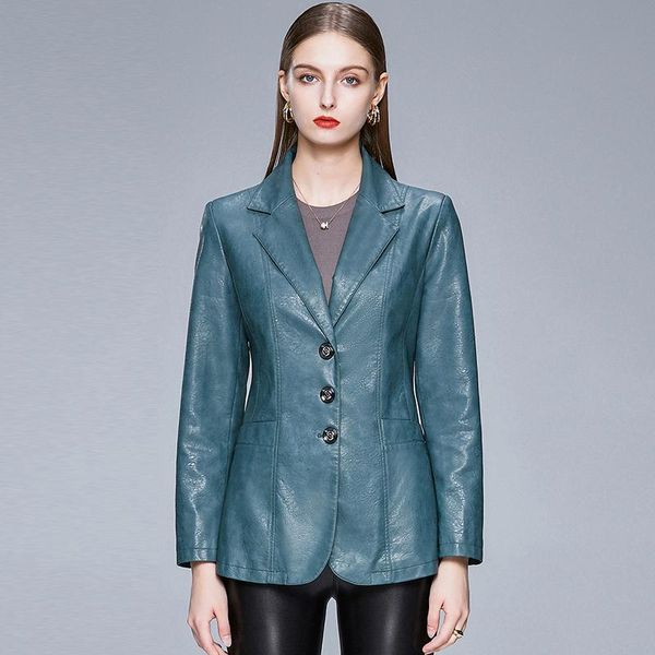 leather jacket women oversize 4xl 5xl plus size slim pu coat 2021 spring autumn korean fashion chic moto blazer women's & faux, Black
leather jacket women oversize 4xl 5xl plus size slim pu coat 2021 spring autumn korean fashion chic moto blazer women's & faux, Black