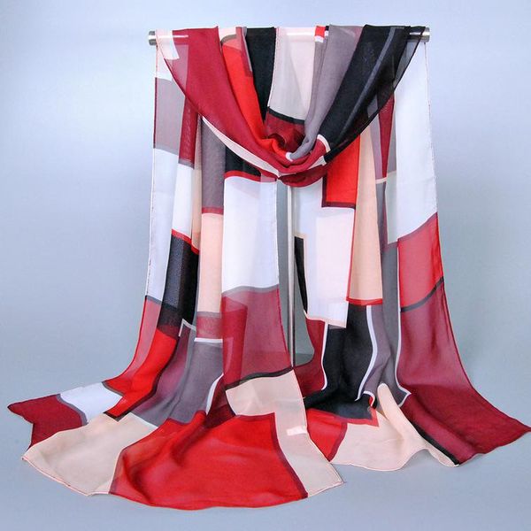 scarves 2021 spring women silk scarf chiffon shawls geometric print thin long polyester for wholesale 160*50 cm, Blue;gray
scarves 2021 spring women silk scarf chiffon shawls geometric print thin long polyester for wholesale 160*50 cm, Blue;gray