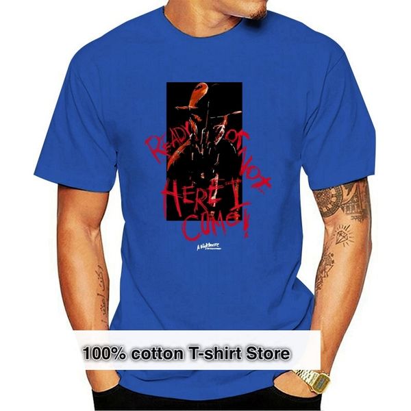 men's t-shirts official licensed a nightmare on elm street - here i come ladies fitted t-shirt qtd3, White;black
men's t-shirts official licensed a nightmare on elm street - here i come ladies fitted t-shirt qtd3, White;black