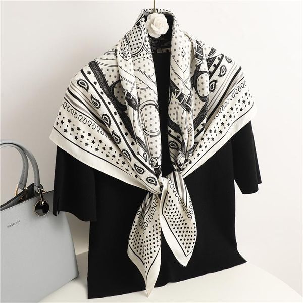 scarves luxury headscarf women print shawl neckerchief female hair wrap headband foulard twill square scarf for hijab bandana, Blue;gray
scarves luxury headscarf women print shawl neckerchief female hair wrap headband foulard twill square scarf for hijab bandana, Blue;gray