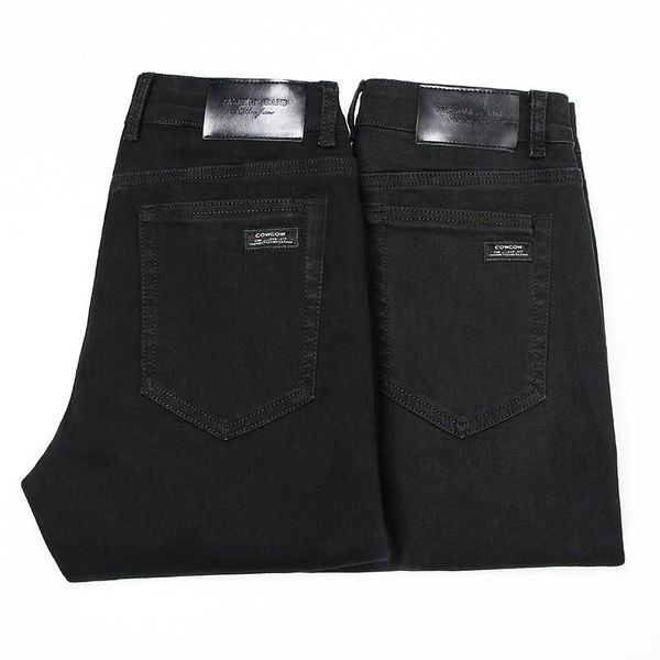 men's jeans 2021 sulee brand fabric men straight fit business casual classic fashion black denim trousers male, Blue
men's jeans 2021 sulee brand fabric men straight fit business casual classic fashion black denim trousers male, Blue