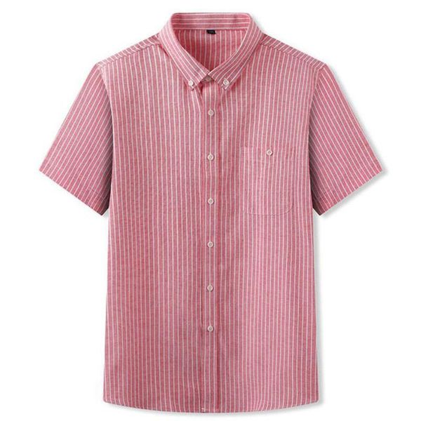 men's casual shirts 12xl 8xl 7xl summer fashion striped shirt men short sleeve loose mens with pocket oversize male brand clothes, White;black
men's casual shirts 12xl 8xl 7xl summer fashion striped shirt men short sleeve loose mens with pocket oversize male brand clothes, White;black