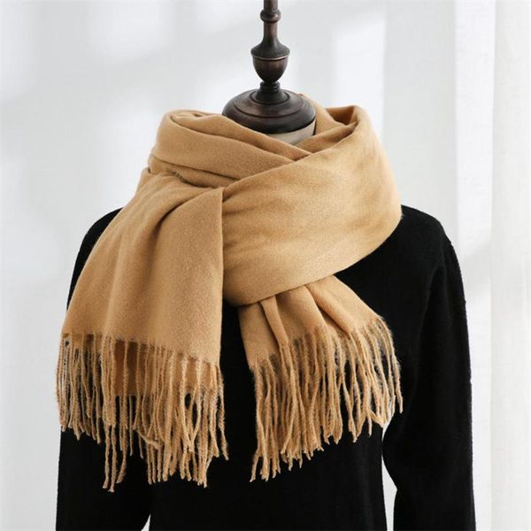 scarves 2021 winter women scarf solid color good warmth retention lightweight japanese korean style mid-length shawl, Blue;gray
scarves 2021 winter women scarf solid color good warmth retention lightweight japanese korean style mid-length shawl, Blue;gray
