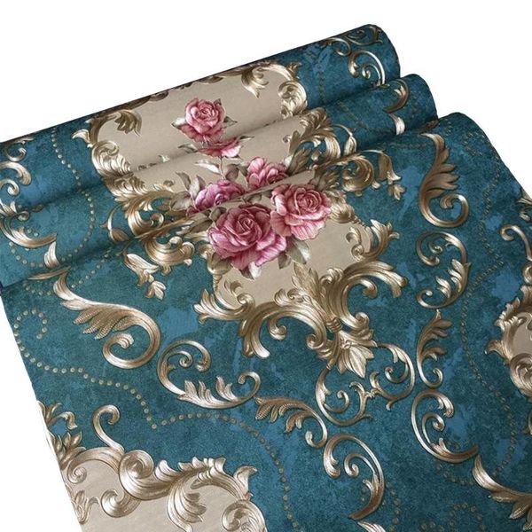 wallpapers wholesale luxury vintage 3d relief wallpaper roll european damask floral wall paper living room tv background pvc waterproof
wallpapers wholesale luxury vintage 3d relief wallpaper roll european damask floral wall paper living room tv background pvc waterproof