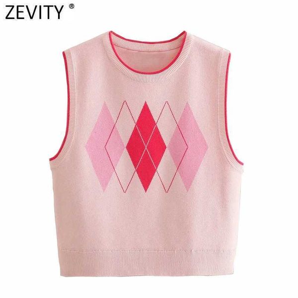 zevity women vintage v neck geometric patchwork short knitting sweater female sleeveless casual vest chic waistcoat sw699 210603, White
zevity women vintage v neck geometric patchwork short knitting sweater female sleeveless casual vest chic waistcoat sw699 210603, White